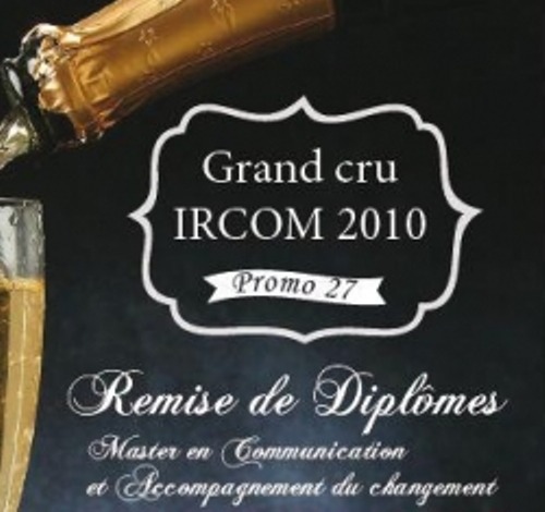 Remise des diplômes de la formation en communication