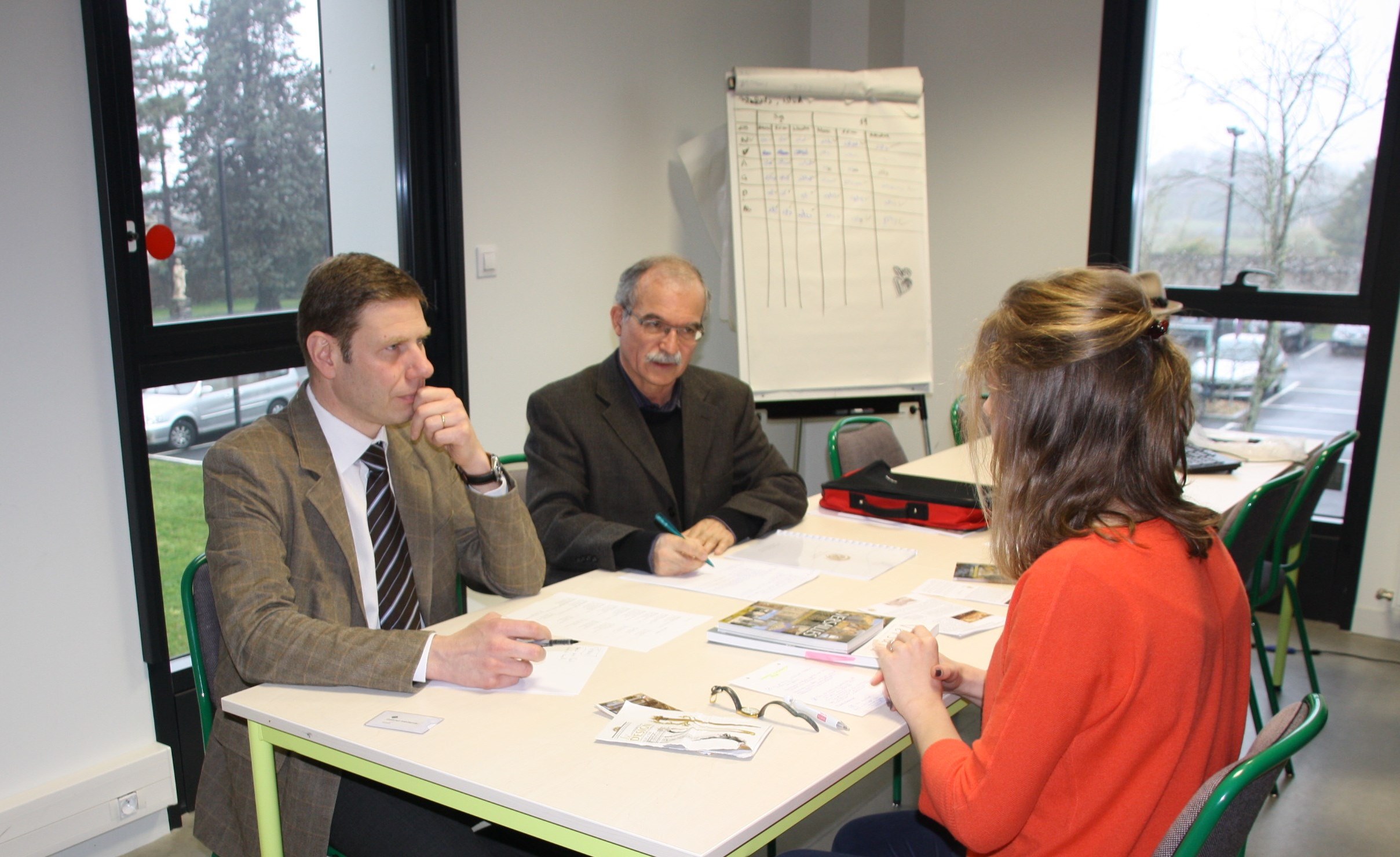 Un jury de professionnels évalue les stages de deuxième année