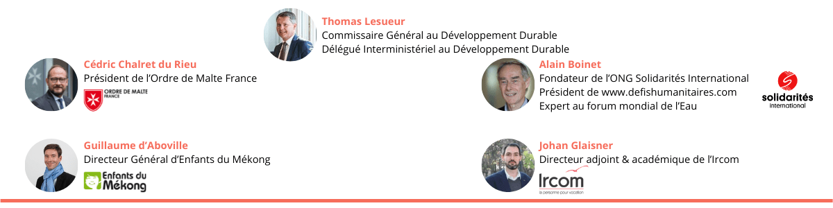 Participants du petit-déjeuner / débat