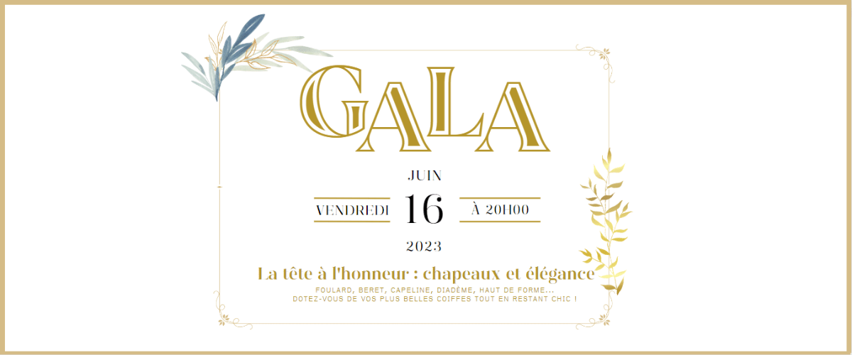 Gala de fin d&rsquo;année | Campus d&rsquo;Angers