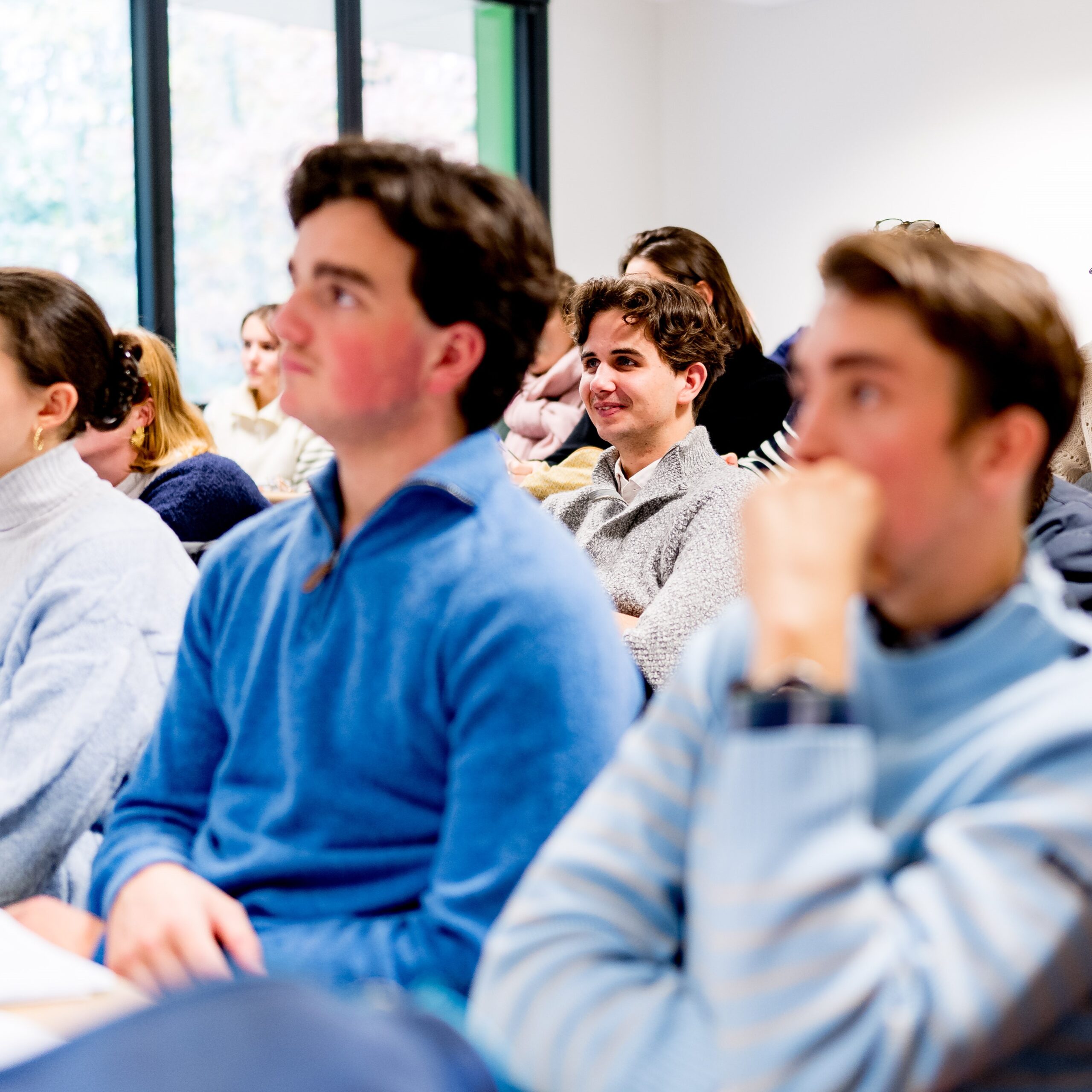 Etudiants en amphi