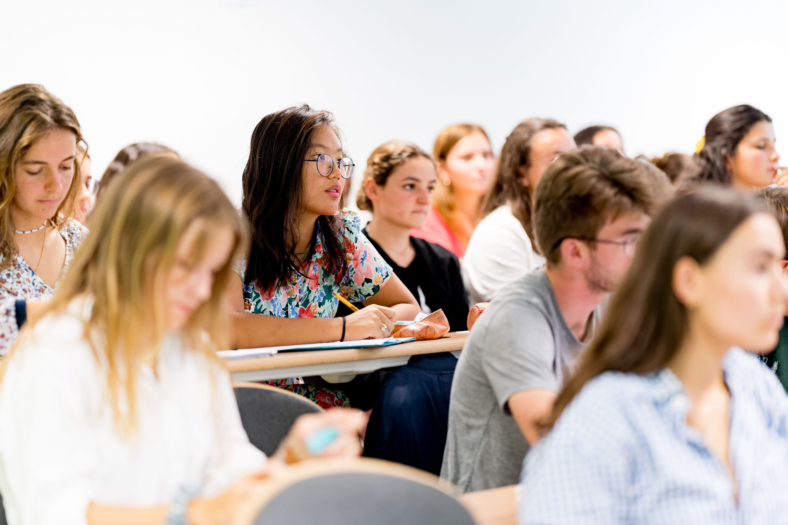 Étudiants en licence Humanités et Science politique à l'Ircom