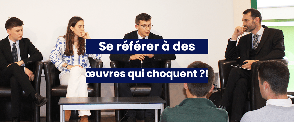 Se référer à des œuvres qui heurtent les sensibilités contemporaines