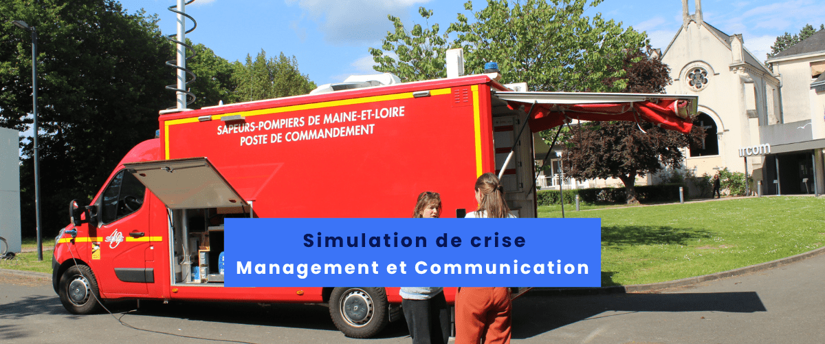 Simulation de crise pour les étudiants en communication