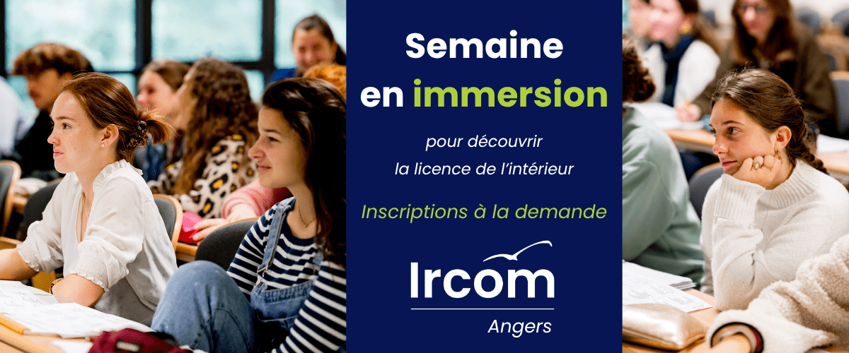Immersion en licence à l&rsquo;Ircom Angers