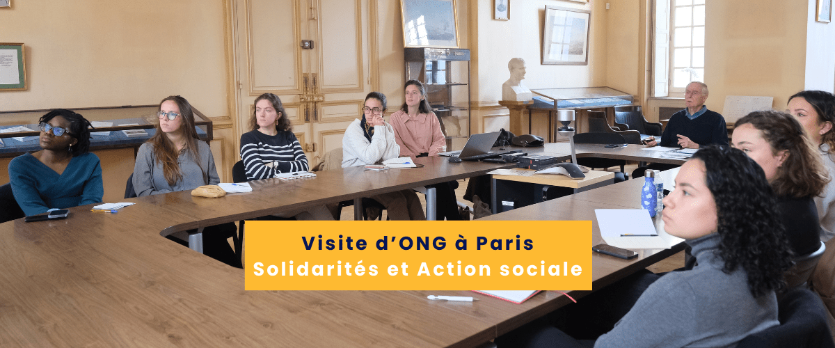 Visite d&rsquo;ONG à Paris