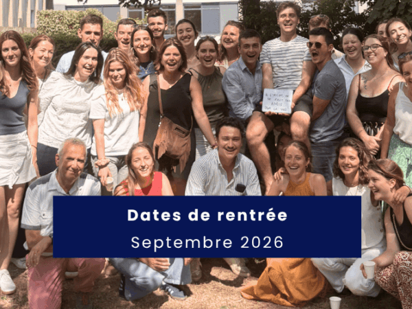 Dates de la rentrée 2026
